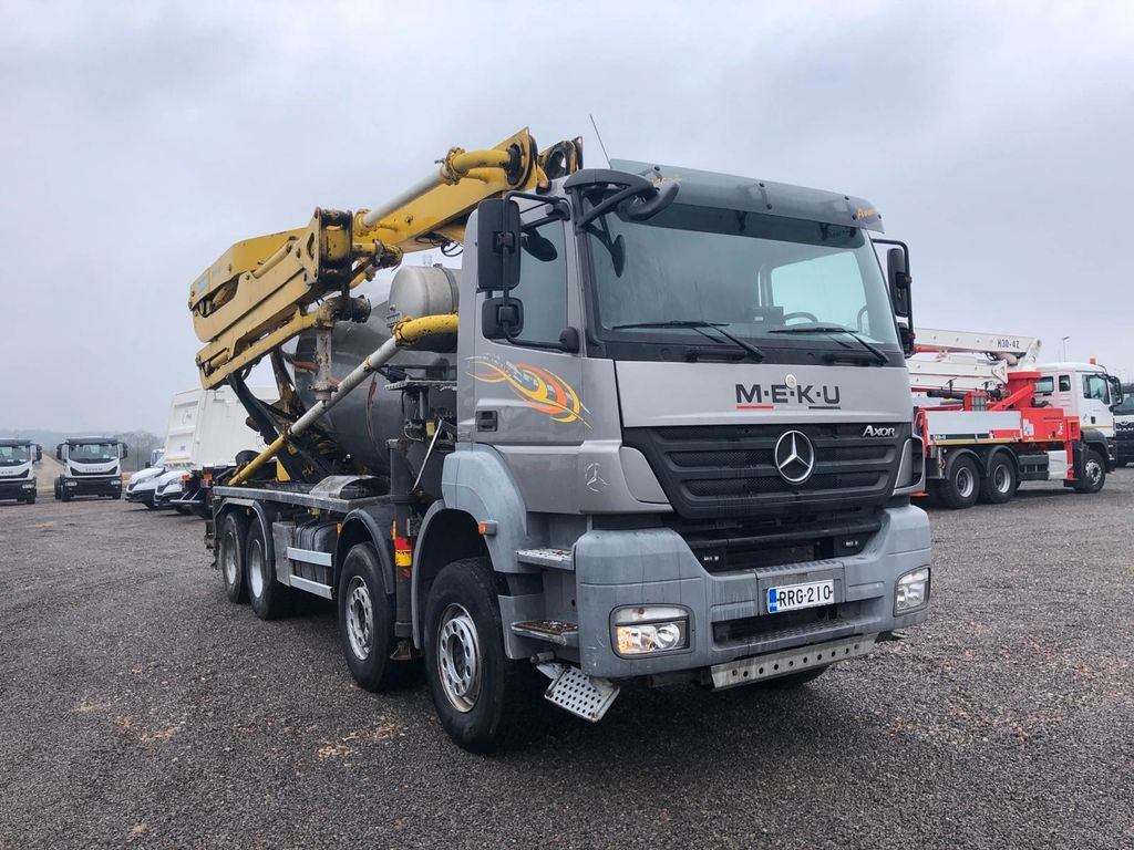 Mercedes-Benz AXOR 3240 SARAKA MT-27-4Z4 - Autočerpadlo: obrázek 1 Mercedes-Benz AXOR 3240 SARAKA MT-27-4Z4 - Autočerpadlo: obrázek 1