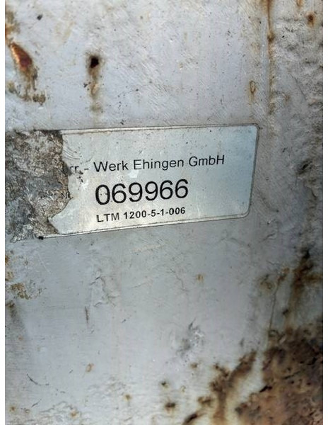 Liebherr Ballastplatten / Counterweight plates LTM 1200-5.1 - Hydraulická ruka pro Stavební technika: obrázek 3 Liebherr Ballastplatten / Counterweight plates LTM 1200-5.1 - Hydraulická ruka pro Stavební technika: obrázek 3