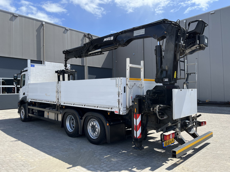 Mercedes-Benz ANTOS 2546 6X2 Bouwstoffenauto / Open laadbak vv KRAAN MKG HLK 221-3 met Palletklem - Nákladní automobil valníkový/ Plošinový, Auto s hydraulickou rukou: obrázek 5 Mercedes-Benz ANTOS 2546 6X2 Bouwstoffenauto / Open laadbak vv KRAAN MKG HLK 221-3 met Palletklem - Nákladní automobil valníkový/ Plošinový, Auto s hydraulickou rukou: obrázek 5