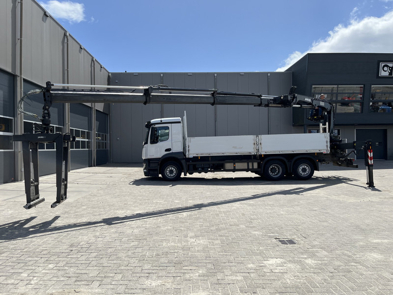 Mercedes-Benz ANTOS 2546 6X2 Bouwstoffenauto / Open laadbak vv KRAAN MKG HLK 221-3 met Palletklem - Nákladní automobil valníkový/ Plošinový, Auto s hydraulickou rukou: obrázek 2 Mercedes-Benz ANTOS 2546 6X2 Bouwstoffenauto / Open laadbak vv KRAAN MKG HLK 221-3 met Palletklem - Nákladní automobil valníkový/ Plošinový, Auto s hydraulickou rukou: obrázek 2