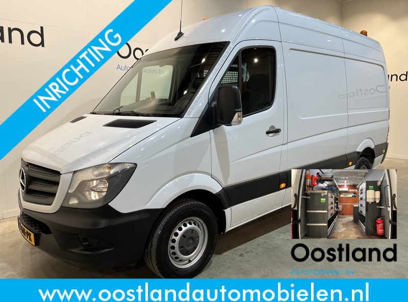 Mercedes-Benz Sprinter 314 CDI L2H2 Automaat / Euro 6 / Servicebus / Bott inrichting / 220V / Airco / - Furgon: obrázek 1 Mercedes-Benz Sprinter 314 CDI L2H2 Automaat / Euro 6 / Servicebus / Bott inrichting / 220V / Airco / - Furgon: obrázek 1