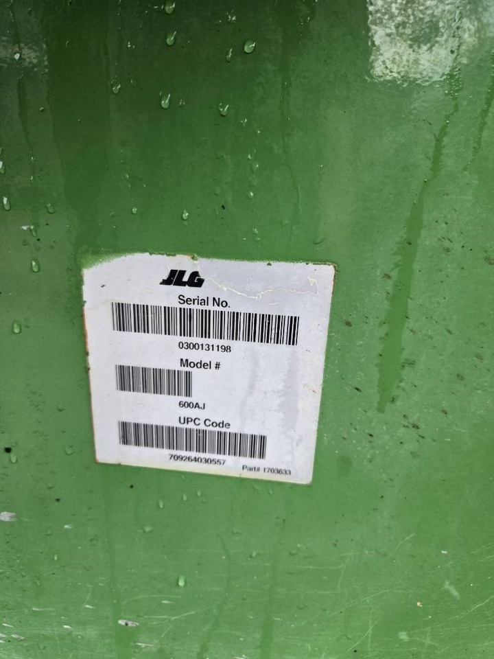 Kloubová plošina JLG 600 AJ: obrázek 13