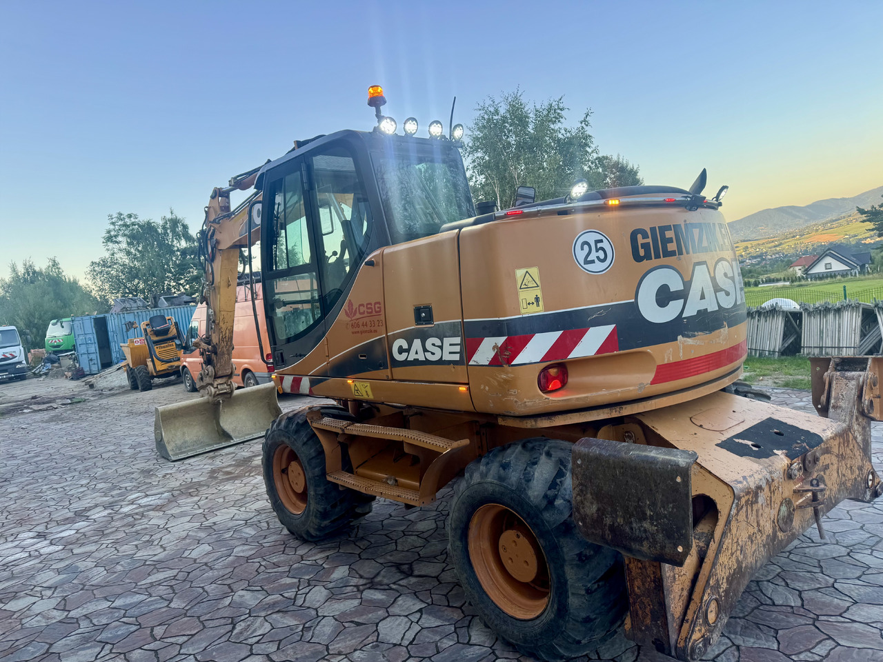 Case WX145 - Kolesové rýpadlo: obrázek 3 Case WX145 - Kolesové rýpadlo: obrázek 3