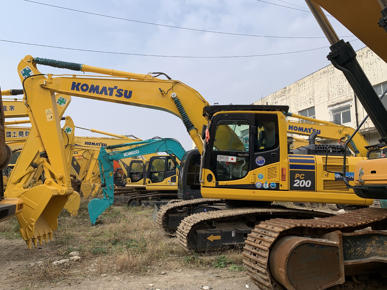 KOMATSU PC200-8 - Pásové rýpadlo: obrázek 1 KOMATSU PC200-8 - Pásové rýpadlo: obrázek 1