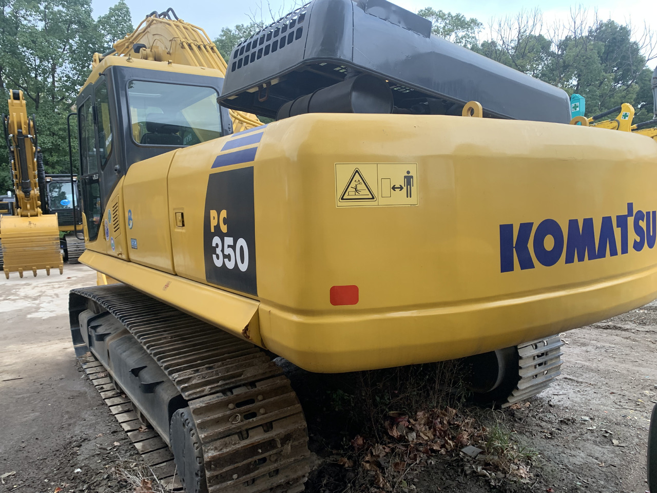KOMATSU PC350-7 - Pásové rýpadlo: obrázek 2 KOMATSU PC350-7 - Pásové rýpadlo: obrázek 2