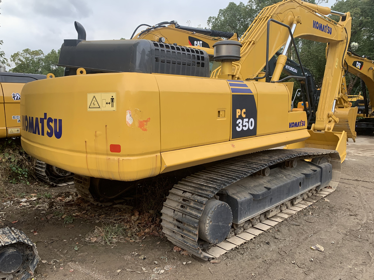 KOMATSU PC350-7 - Pásové rýpadlo: obrázek 3 KOMATSU PC350-7 - Pásové rýpadlo: obrázek 3