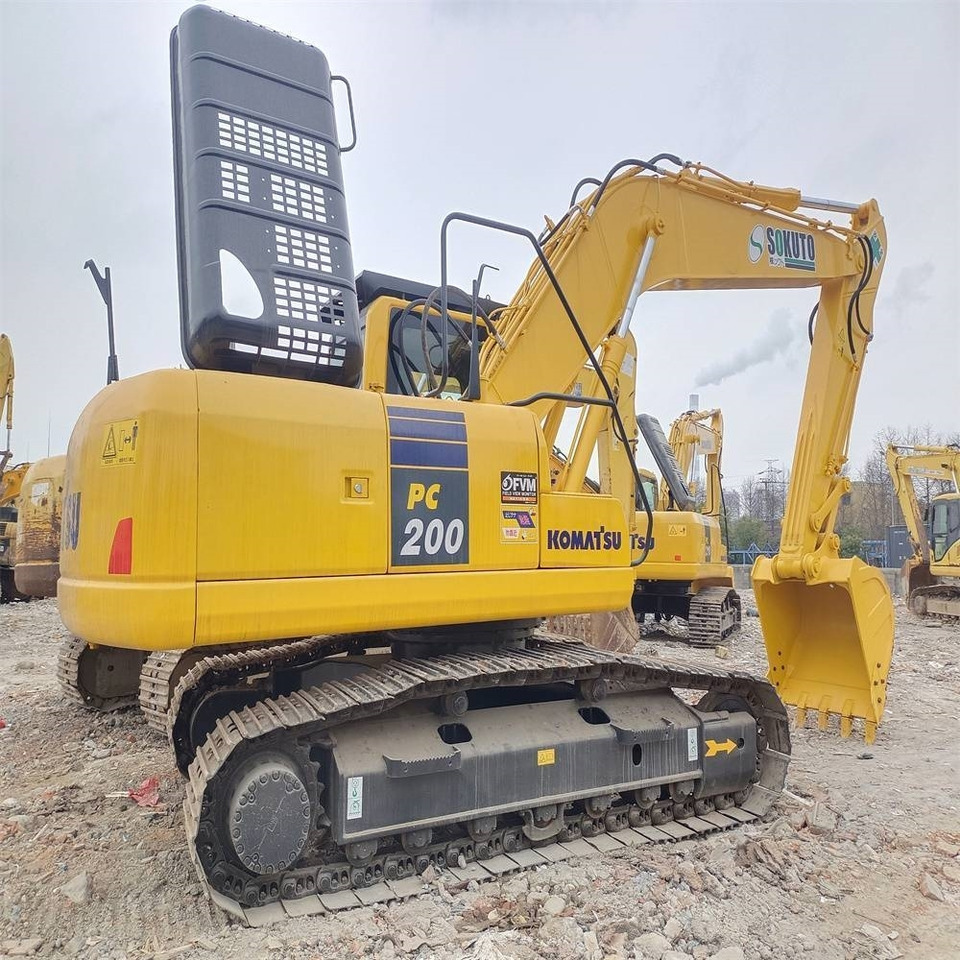 Komatsu PC 200 - Pásové rýpadlo: obrázek 4 Komatsu PC 200 - Pásové rýpadlo: obrázek 4