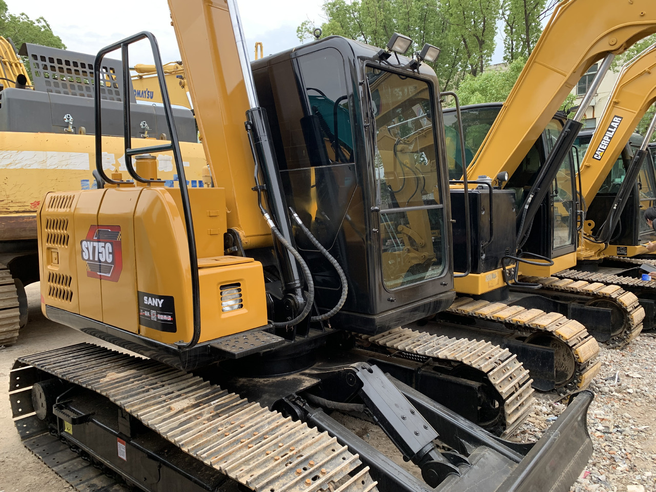 SANY SY75C - Mini rýpadlo: obrázek 3 SANY SY75C - Mini rýpadlo: obrázek 3
