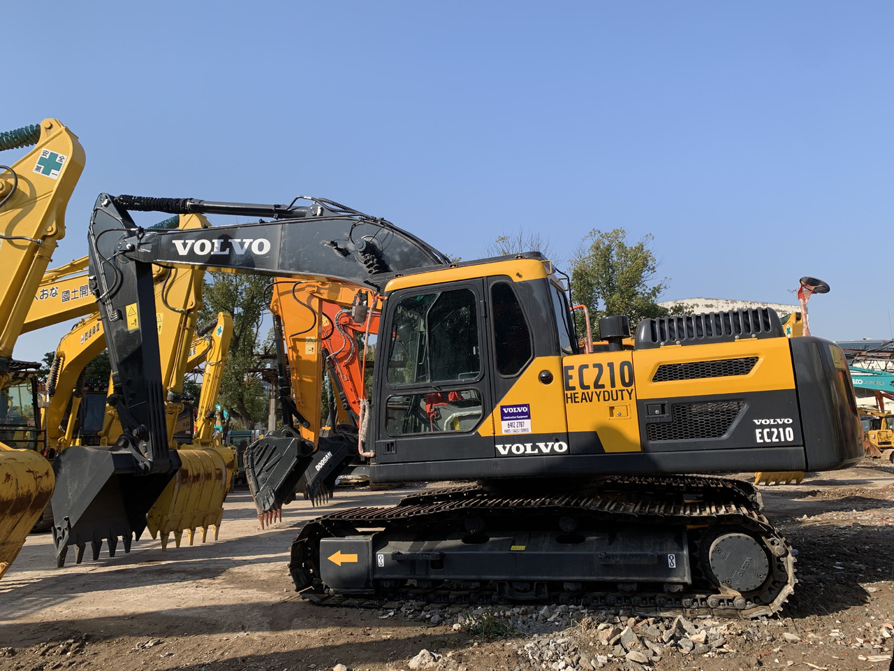 Volvo EC210D - Kolesové rýpadlo: obrázek 1 Volvo EC210D - Kolesové rýpadlo: obrázek 1