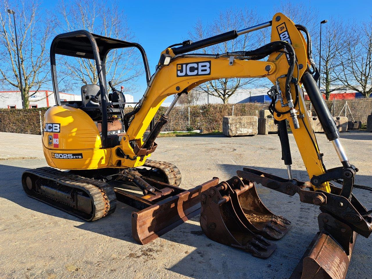 Mini pelle occasion JCB 8025ZTSCAN - Mini rýpadlo: obrázek 2 Mini pelle occasion JCB 8025ZTSCAN - Mini rýpadlo: obrázek 2