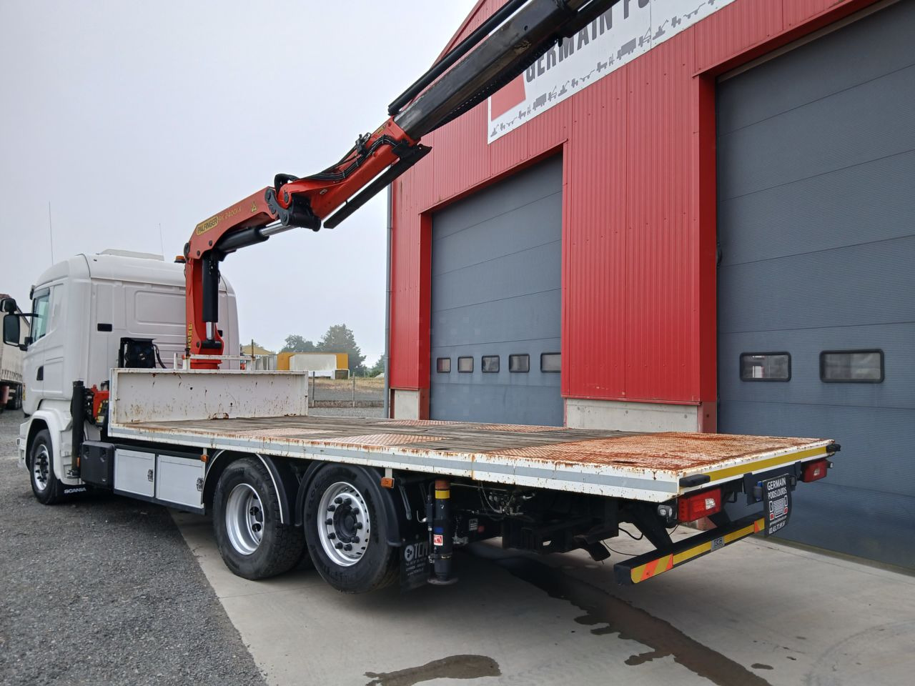SCANIA 410 6x2 Standard platform Truck - Nákladní automobil valníkový/ Plošinový, Auto s hydraulickou rukou: obrázek 4 SCANIA 410 6x2 Standard platform Truck - Nákladní automobil valníkový/ Plošinový, Auto s hydraulickou rukou: obrázek 4