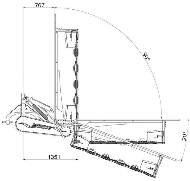 Dk-Tec SKIVEHØSTER DM1600 - 160 CM - Žací stroj: obrázek 5 Dk-Tec SKIVEHØSTER DM1600 - 160 CM - Žací stroj: obrázek 5