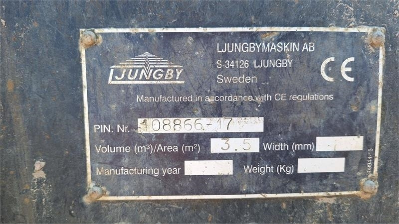 Ljungby L 14 Brugt skovle - Kolový nakladač: obrázek 3 Ljungby L 14 Brugt skovle - Kolový nakladač: obrázek 3