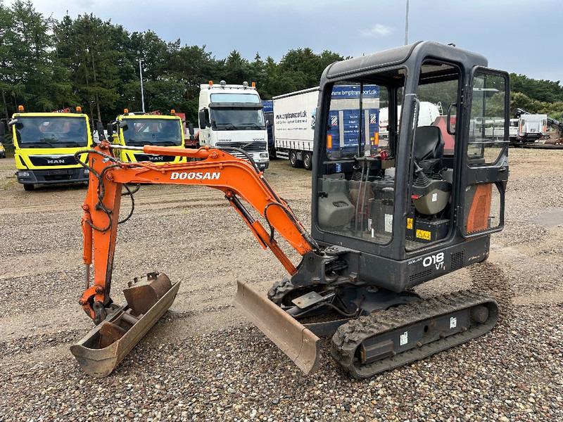 Doosan Slo 18 - 1.8T with shovel pack and low hours - Mini rýpadlo: obrázek 1 Doosan Slo 18 - 1.8T with shovel pack and low hours - Mini rýpadlo: obrázek 1