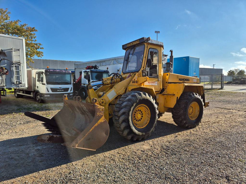 Hanomag 33 D //forks / Bucket// - Kolový nakladač: obrázek 1 Hanomag 33 D //forks / Bucket// - Kolový nakladač: obrázek 1