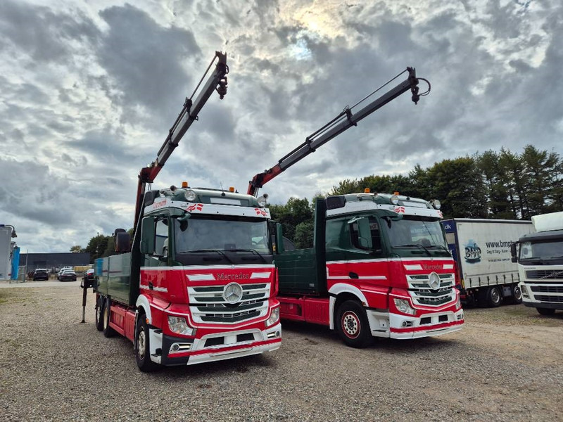 Mercedes-Benz Actros 2551/6x2 // Palfinger 16002 B // 2 x trucks - Auto s hydraulickou rukou: obrázek 2 Mercedes-Benz Actros 2551/6x2 // Palfinger 16002 B // 2 x trucks - Auto s hydraulickou rukou: obrázek 2