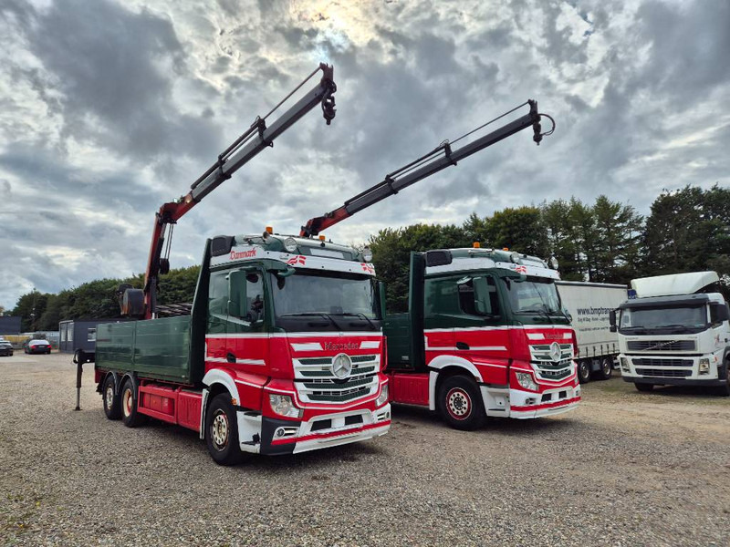 Mercedes-Benz Actros 2551/6x2 // Palfinger 16002 B // 2 x trucks - Auto s hydraulickou rukou: obrázek 1 Mercedes-Benz Actros 2551/6x2 // Palfinger 16002 B // 2 x trucks - Auto s hydraulickou rukou: obrázek 1