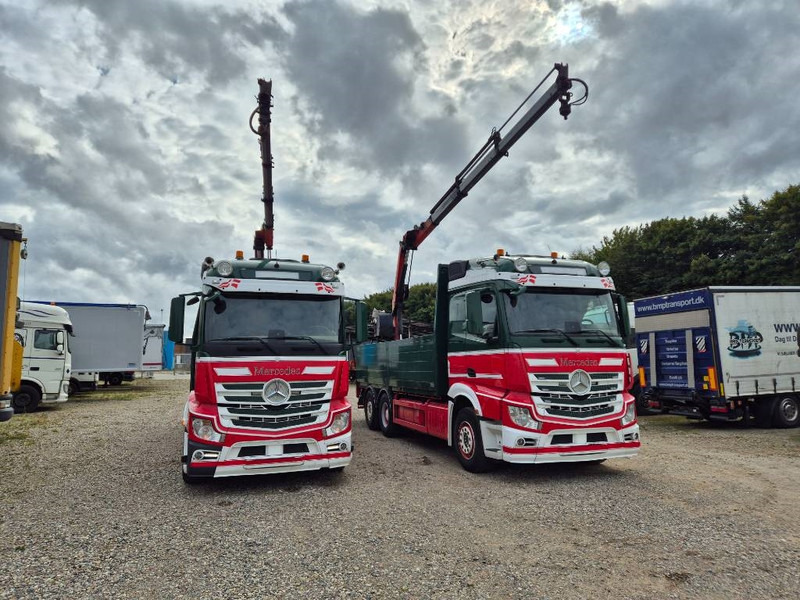Mercedes-Benz Actros 2551/6x2 // Palfinger 16002 B // 2 x trucks - Auto s hydraulickou rukou: obrázek 2 Mercedes-Benz Actros 2551/6x2 // Palfinger 16002 B // 2 x trucks - Auto s hydraulickou rukou: obrázek 2