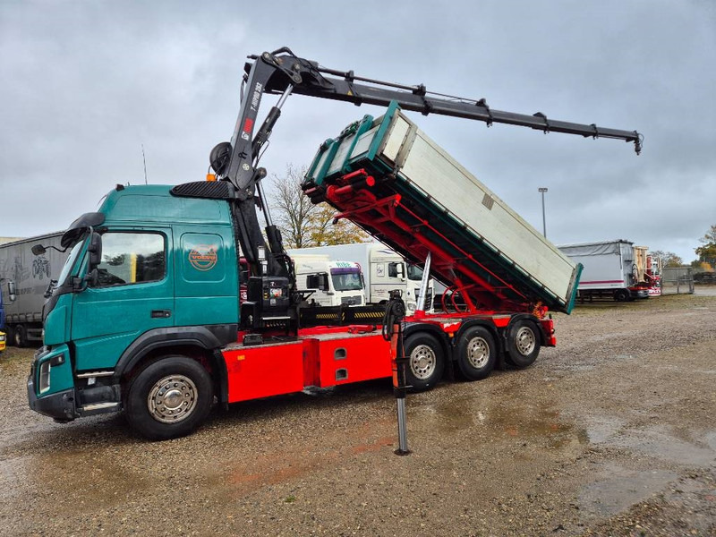 Volvo FMX 500 8x4 // HIAB X-HIPRO 262 EP-5 // 3-Tipper - Auto s hydraulickou rukou: obrázek 2 Volvo FMX 500 8x4 // HIAB X-HIPRO 262 EP-5 // 3-Tipper - Auto s hydraulickou rukou: obrázek 2