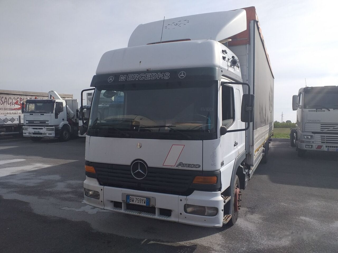 Mercedes-Benz ATEGO 12.28 - Plachtový nákladní auto: obrázek 2 Mercedes-Benz ATEGO 12.28 - Plachtový nákladní auto: obrázek 2