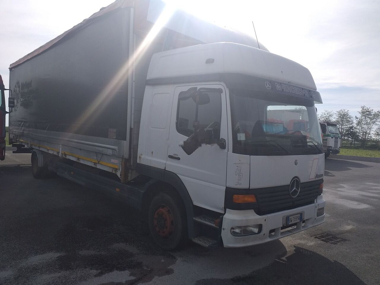 Mercedes-Benz ATEGO 12.28 - Plachtový nákladní auto: obrázek 3 Mercedes-Benz ATEGO 12.28 - Plachtový nákladní auto: obrázek 3