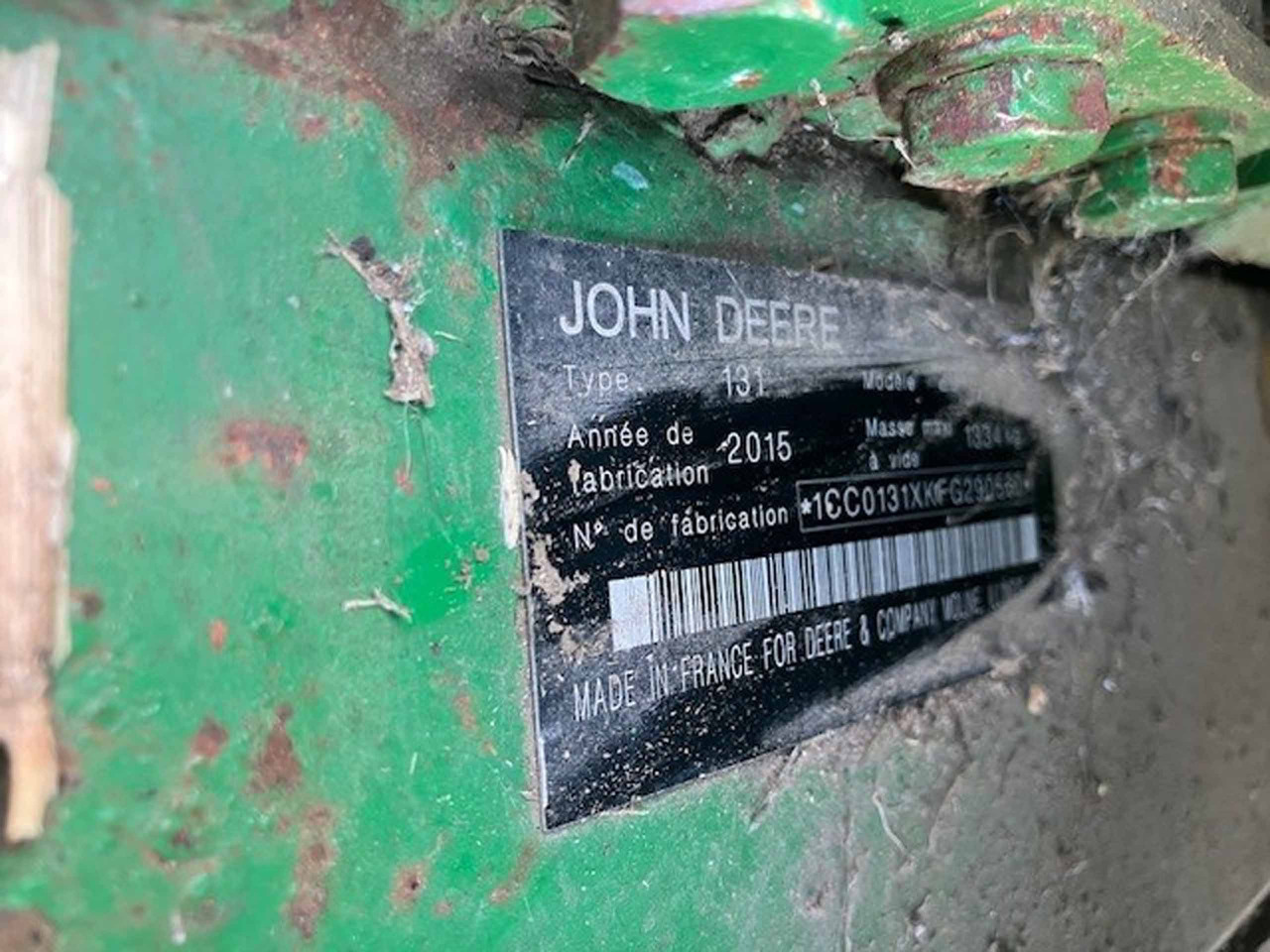 John Deere 131 - Stroj na sklizeň pícnin: obrázek 4 John Deere 131 - Stroj na sklizeň pícnin: obrázek 4