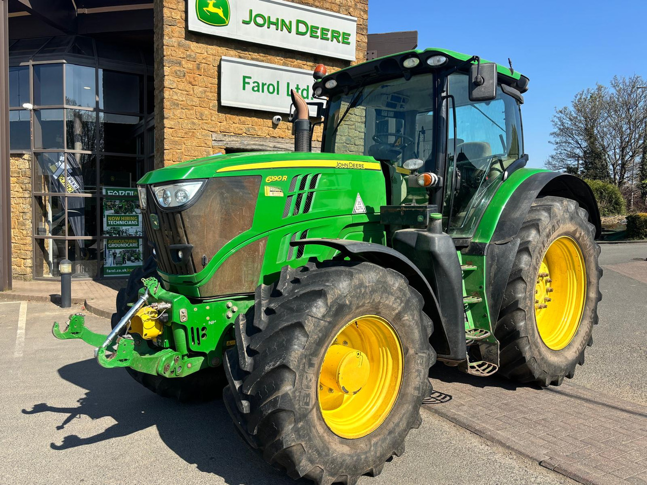 John Deere 6190R - Traktor: obrázek 1 John Deere 6190R - Traktor: obrázek 1