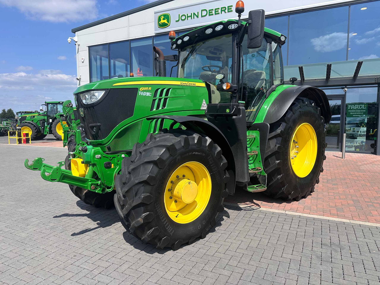 John Deere 6195R - Traktor: obrázek 1 John Deere 6195R - Traktor: obrázek 1