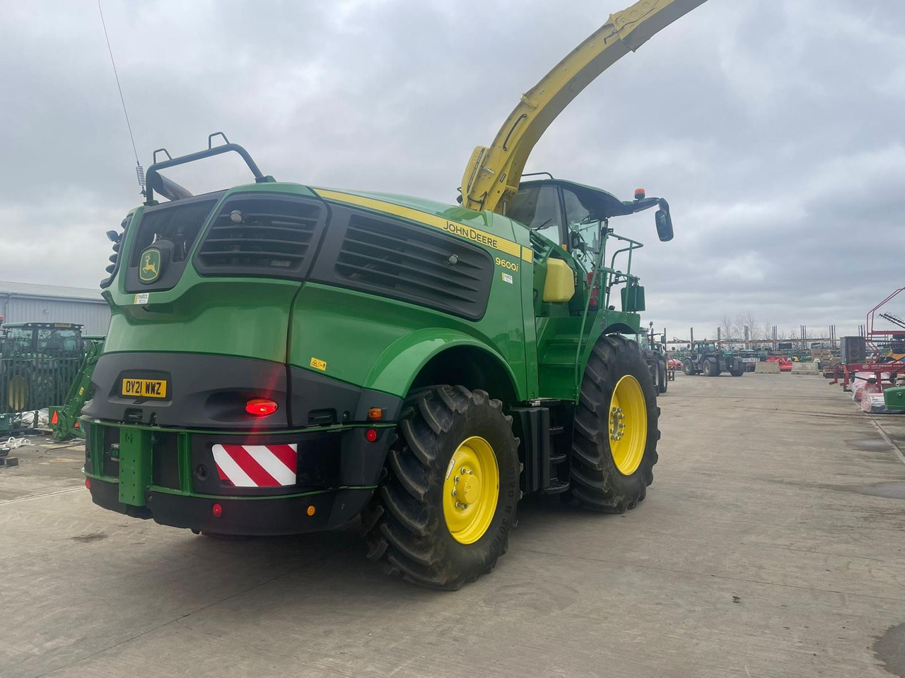 John Deere 9600 - Sklízecí řezačka: obrázek 2 John Deere 9600 - Sklízecí řezačka: obrázek 2