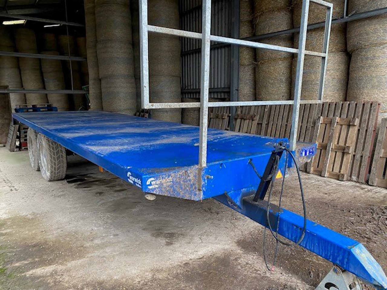 Warwick WB11B 14T Bale Trailer - Zemědělský přívěs: obrázek 1 Warwick WB11B 14T Bale Trailer - Zemědělský přívěs: obrázek 1