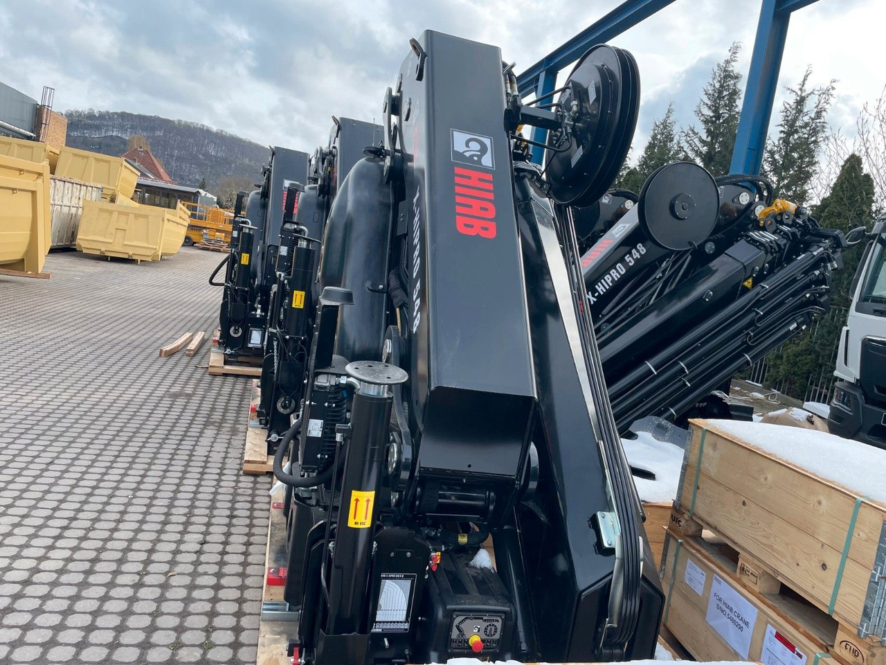 Kran HIAB X-HIPRO 548E-8 - Auto s hydraulickou rukou: obrázek 2 Kran HIAB X-HIPRO 548E-8 - Auto s hydraulickou rukou: obrázek 2