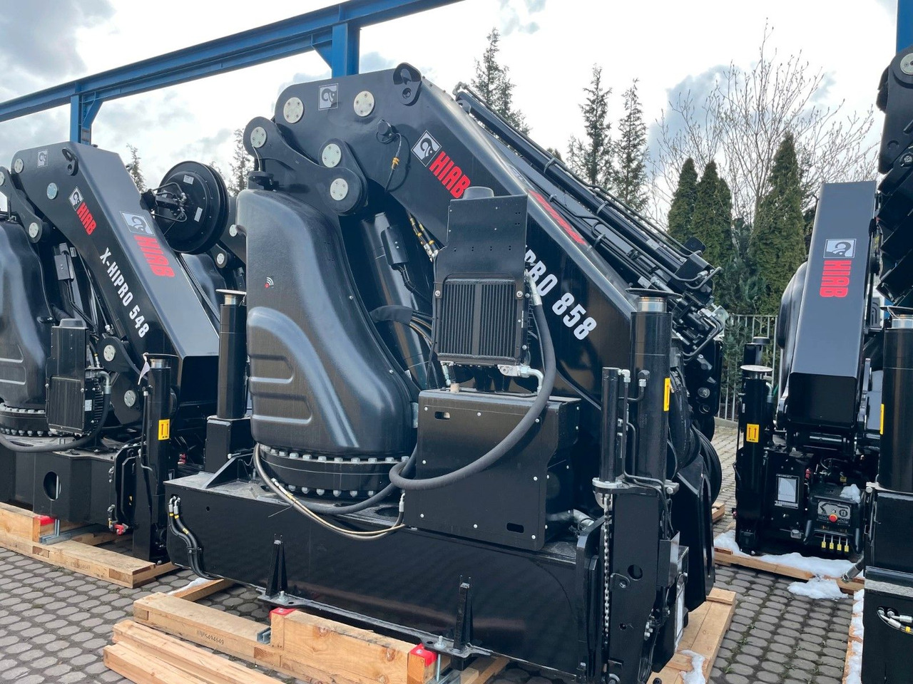 Kran HIAB X-HiPro858E-8 & Jib150x-6 - Auto s hydraulickou rukou: obrázek 2 Kran HIAB X-HiPro858E-8 & Jib150x-6 - Auto s hydraulickou rukou: obrázek 2