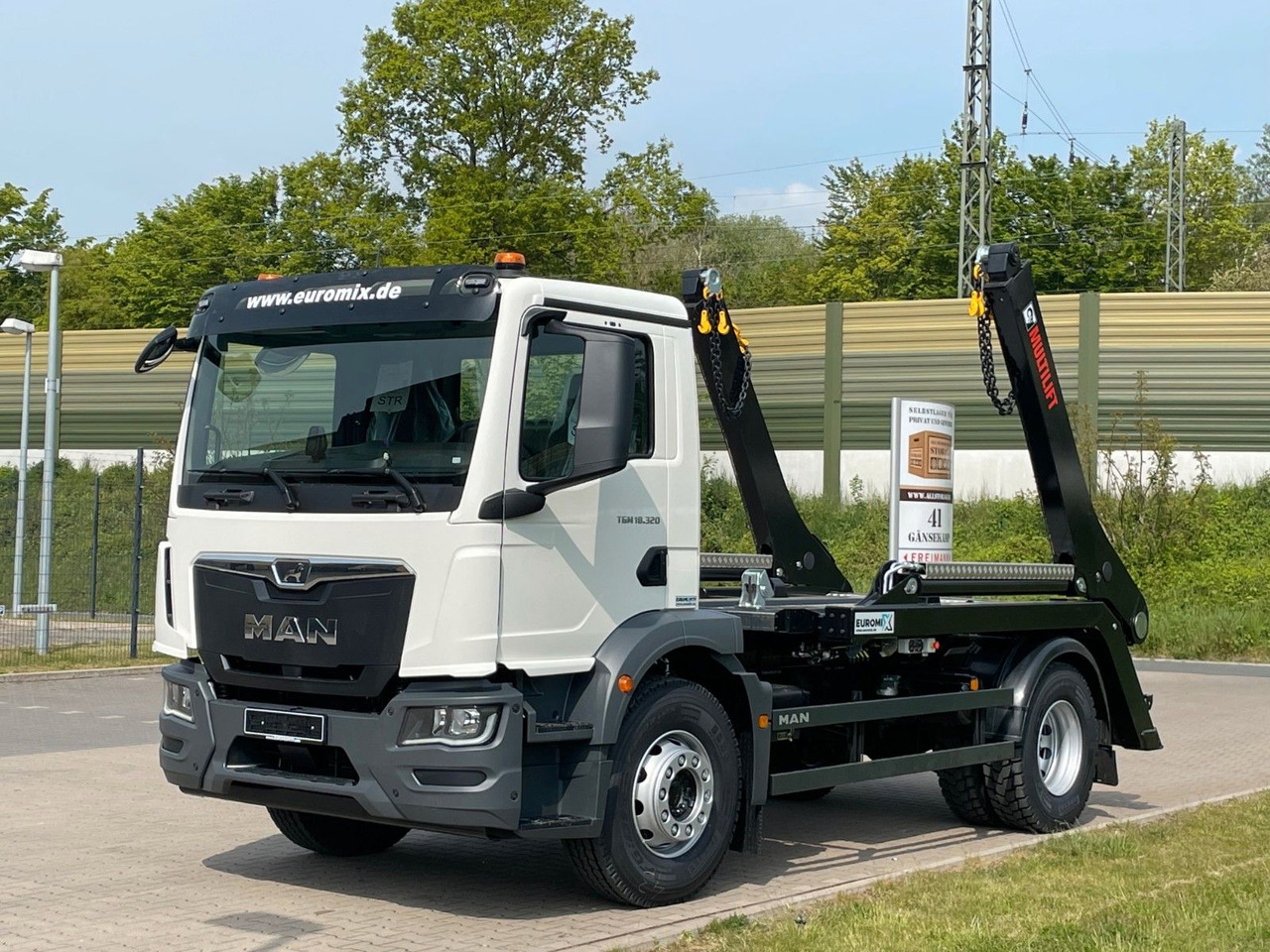 MAN TGM 18.320 4x2 Euro 6e Hiab Multilift Futura 12 - Sklápěč, Auto s hydraulickou rukou: obrázek 1 MAN TGM 18.320 4x2 Euro 6e Hiab Multilift Futura 12 - Sklápěč, Auto s hydraulickou rukou: obrázek 1