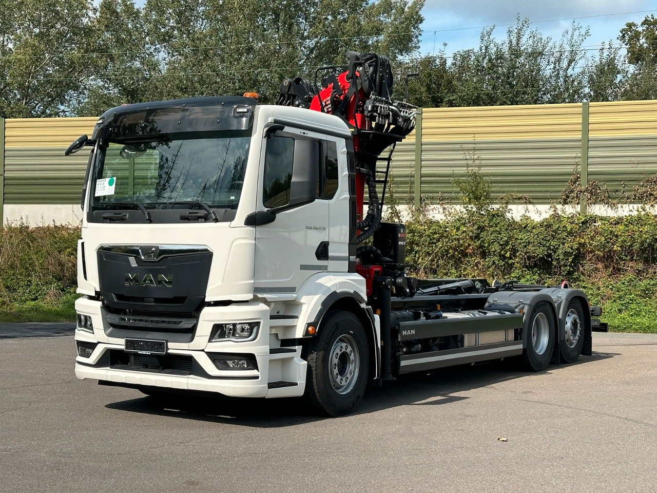 MAN TGS 26.470 6x2 Abrollkipper + Kran EPSILON - Hákový nosič kontejnerů, Auto s hydraulickou rukou: obrázek 2 MAN TGS 26.470 6x2 Abrollkipper + Kran EPSILON - Hákový nosič kontejnerů, Auto s hydraulickou rukou: obrázek 2