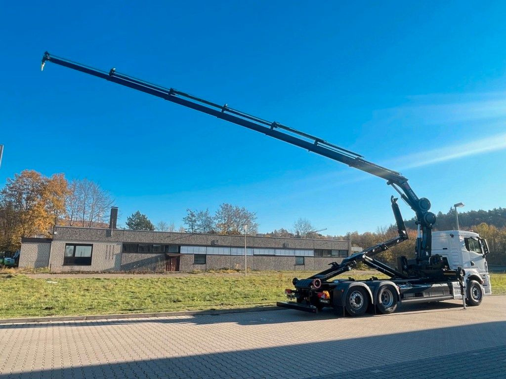 MAN TGS 26.470 6x2 Abrollkipper + Kran Hiab 228-6 - Hákový nosič kontejnerů, Auto s hydraulickou rukou: obrázek 5 MAN TGS 26.470 6x2 Abrollkipper + Kran Hiab 228-6 - Hákový nosič kontejnerů, Auto s hydraulickou rukou: obrázek 5