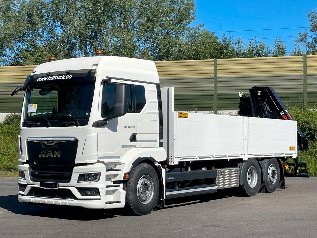 Auto s hydraulickou rukou MAN TGS 26.480 6X2 Euro6 Retarder HIAB 228 - 4: obrázek 10