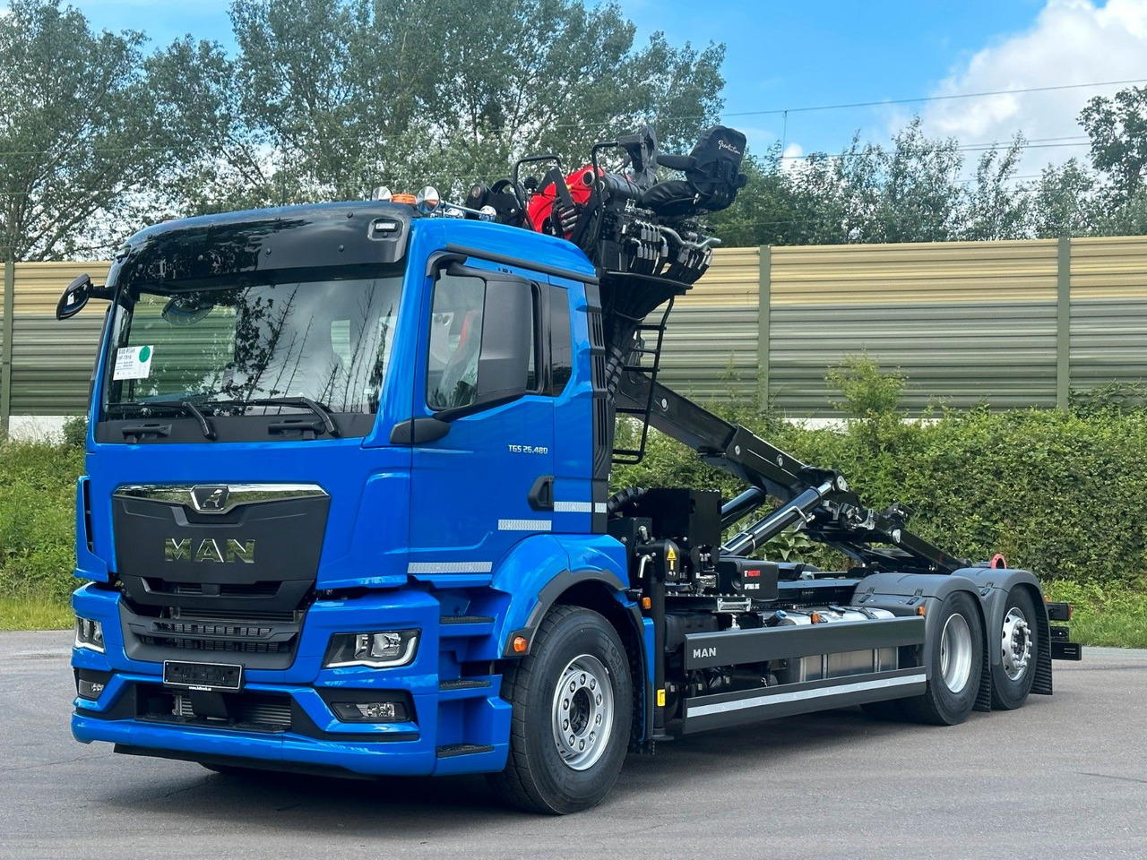 MAN TGS 26.480 6x2 Abrollkipper + Kran EPSILON - Hákový nosič kontejnerů, Auto s hydraulickou rukou: obrázek 2 MAN TGS 26.480 6x2 Abrollkipper + Kran EPSILON - Hákový nosič kontejnerů, Auto s hydraulickou rukou: obrázek 2