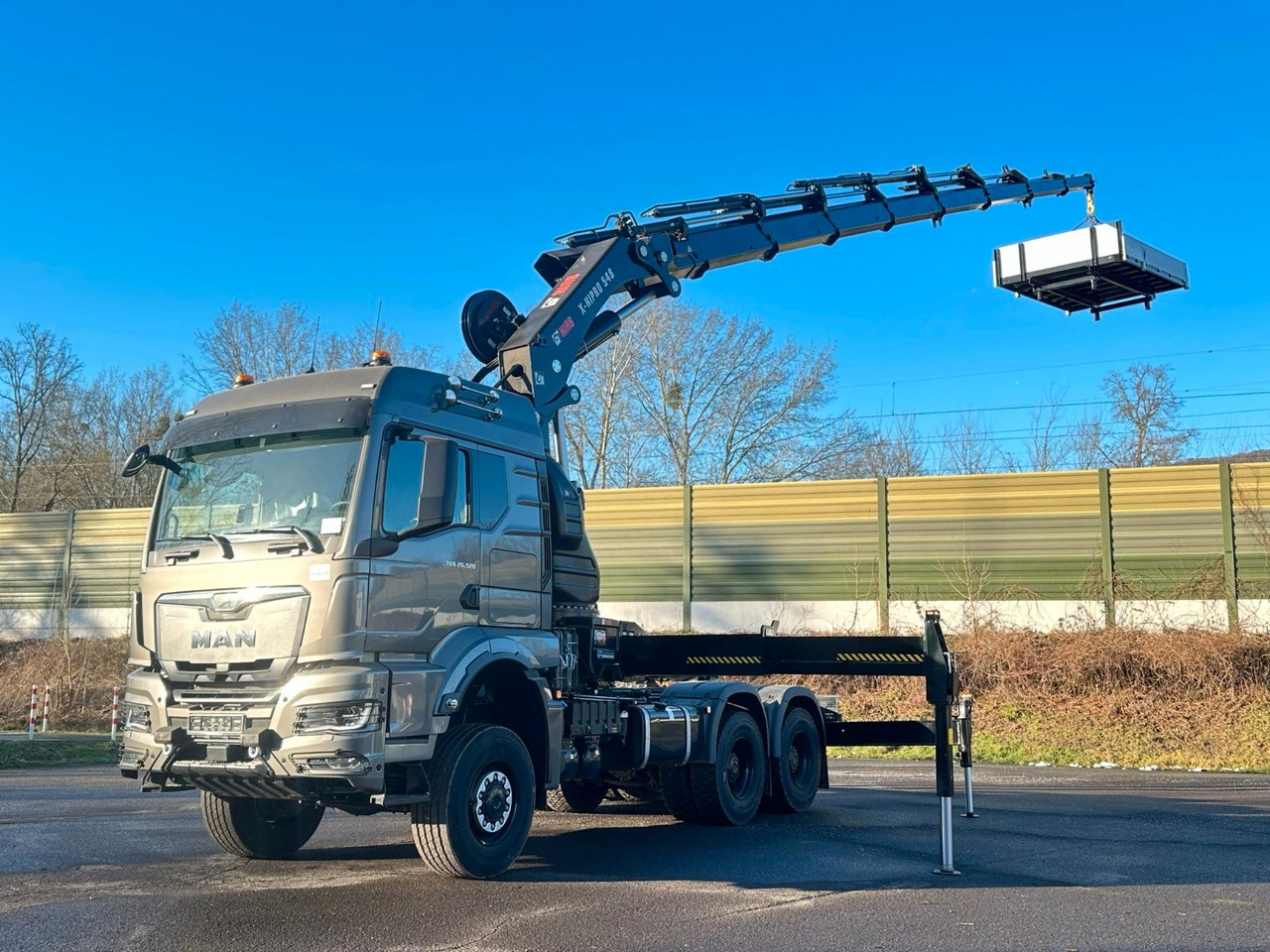 Auto s hydraulickou rukou MAN TGS 26.520 6x6 Kran HIAB X-HIPRO 548E-8: obrázek 13