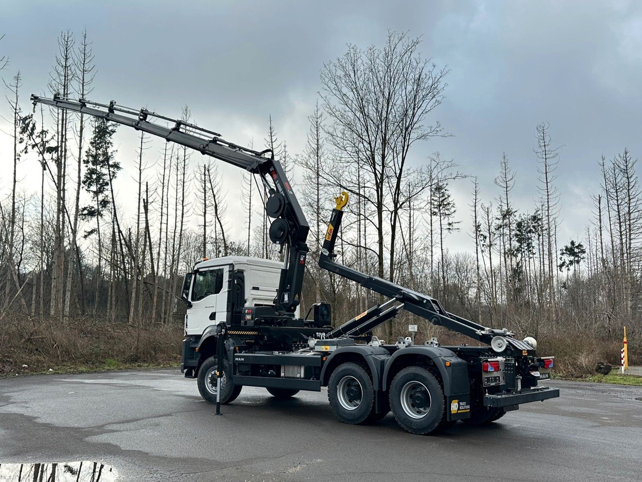 MAN TGS 33.440 6x6 BB Abrollkipper+Kran Hiab 228-6 - Hákový nosič kontejnerů, Auto s hydraulickou rukou: obrázek 5 MAN TGS 33.440 6x6 BB Abrollkipper+Kran Hiab 228-6 - Hákový nosič kontejnerů, Auto s hydraulickou rukou: obrázek 5