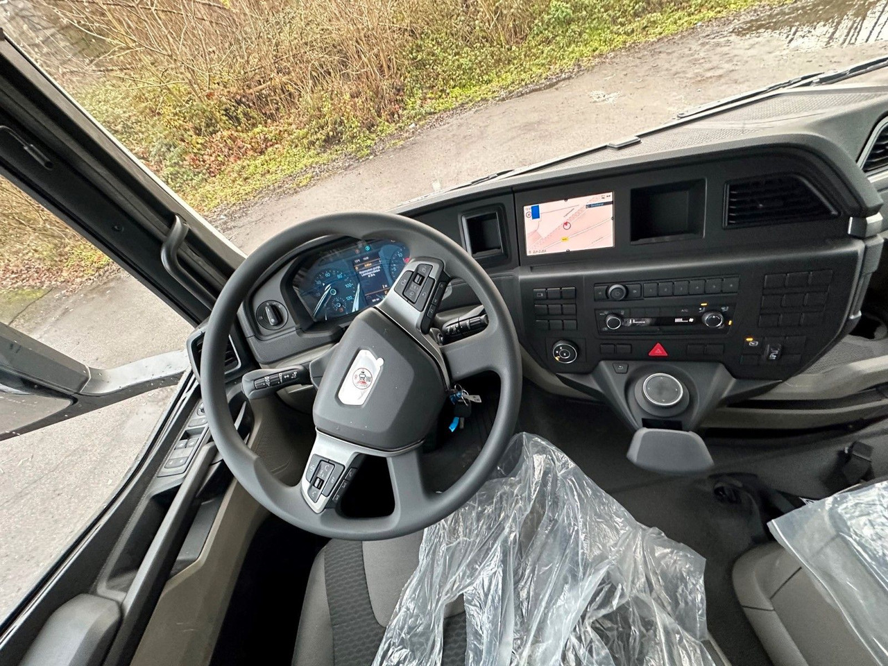 Hákový nosič kontejnerů, Auto s hydraulickou rukou MAN TGS 33.440 6x6 BB Abrollkipper+Kran Hiab 228-6: obrázek 25