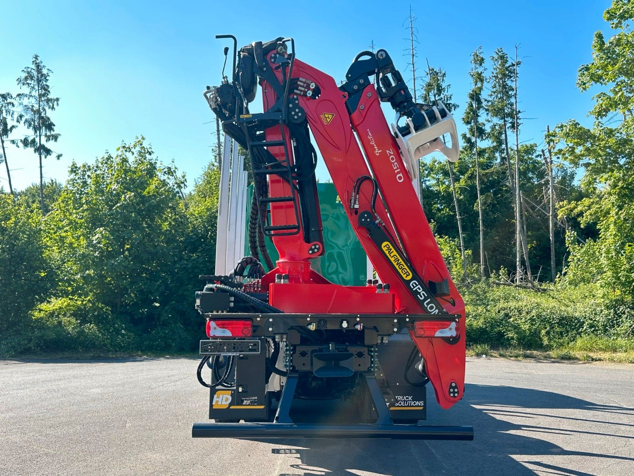 Lesovůz, Auto s hydraulickou rukou MAN TGS 33.510 6X4 BB Euro6e  EPSILON 150Z: obrázek 5