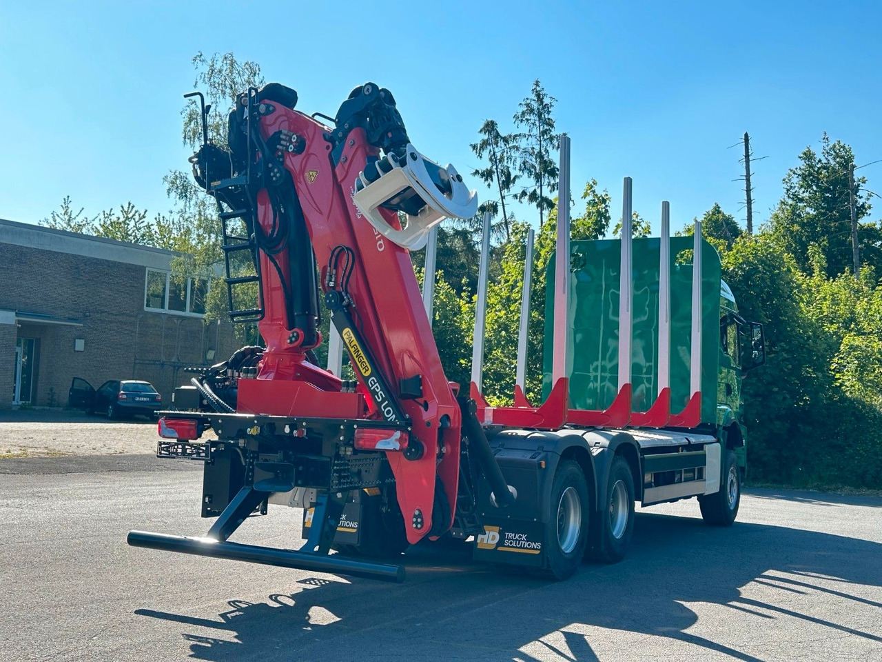 Lesovůz, Auto s hydraulickou rukou MAN TGS 33.510 6X4 BB Euro6e  EPSILON 150Z: obrázek 6