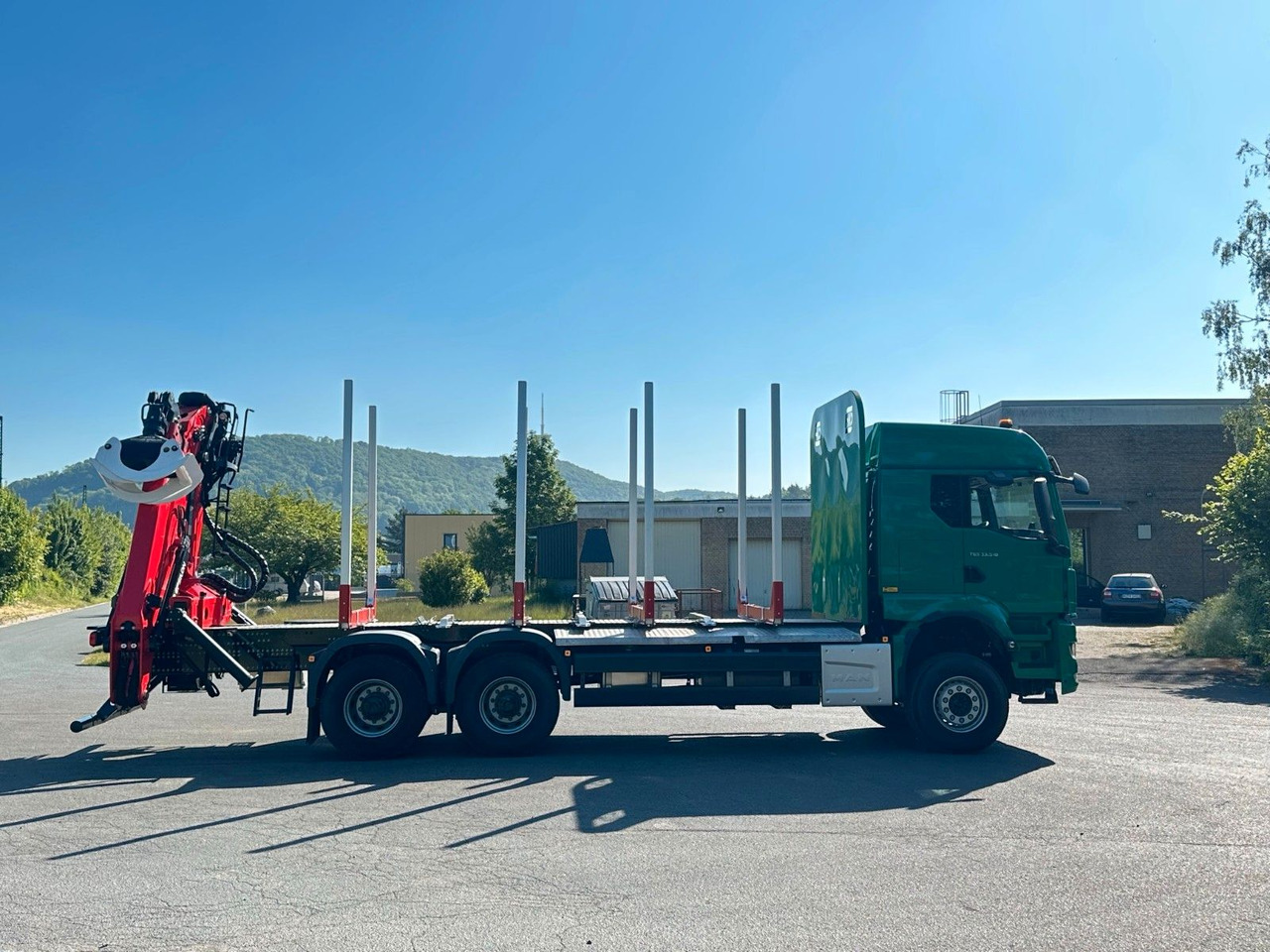 Lesovůz, Auto s hydraulickou rukou MAN TGS 33.510 6X4 BB Euro6e  EPSILON 150Z: obrázek 8