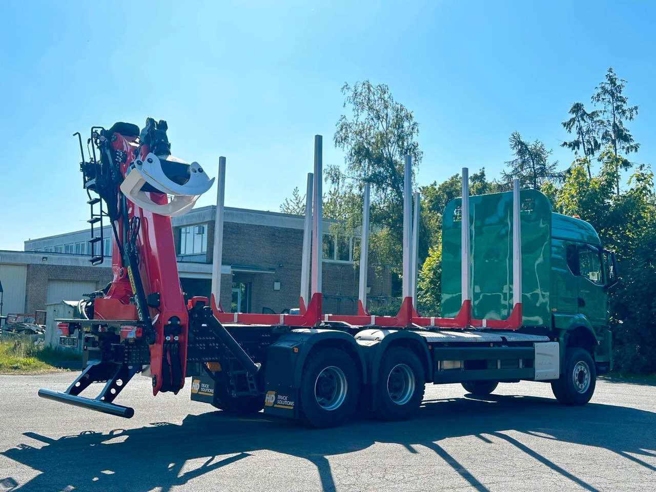 Lesovůz, Auto s hydraulickou rukou MAN TGS 33.510 6X4 BB Euro6e  EPSILON 150Z: obrázek 7