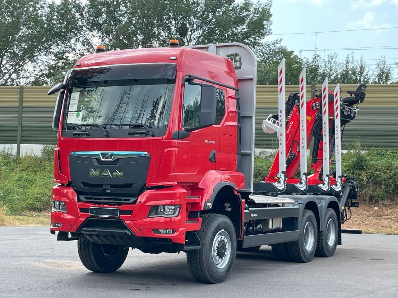 MAN TGS 33.520 6X6 Euro6e Radstand 3900mm EPSILON - Lesovůz, Auto s hydraulickou rukou: obrázek 3 MAN TGS 33.520 6X6 Euro6e Radstand 3900mm EPSILON - Lesovůz, Auto s hydraulickou rukou: obrázek 3