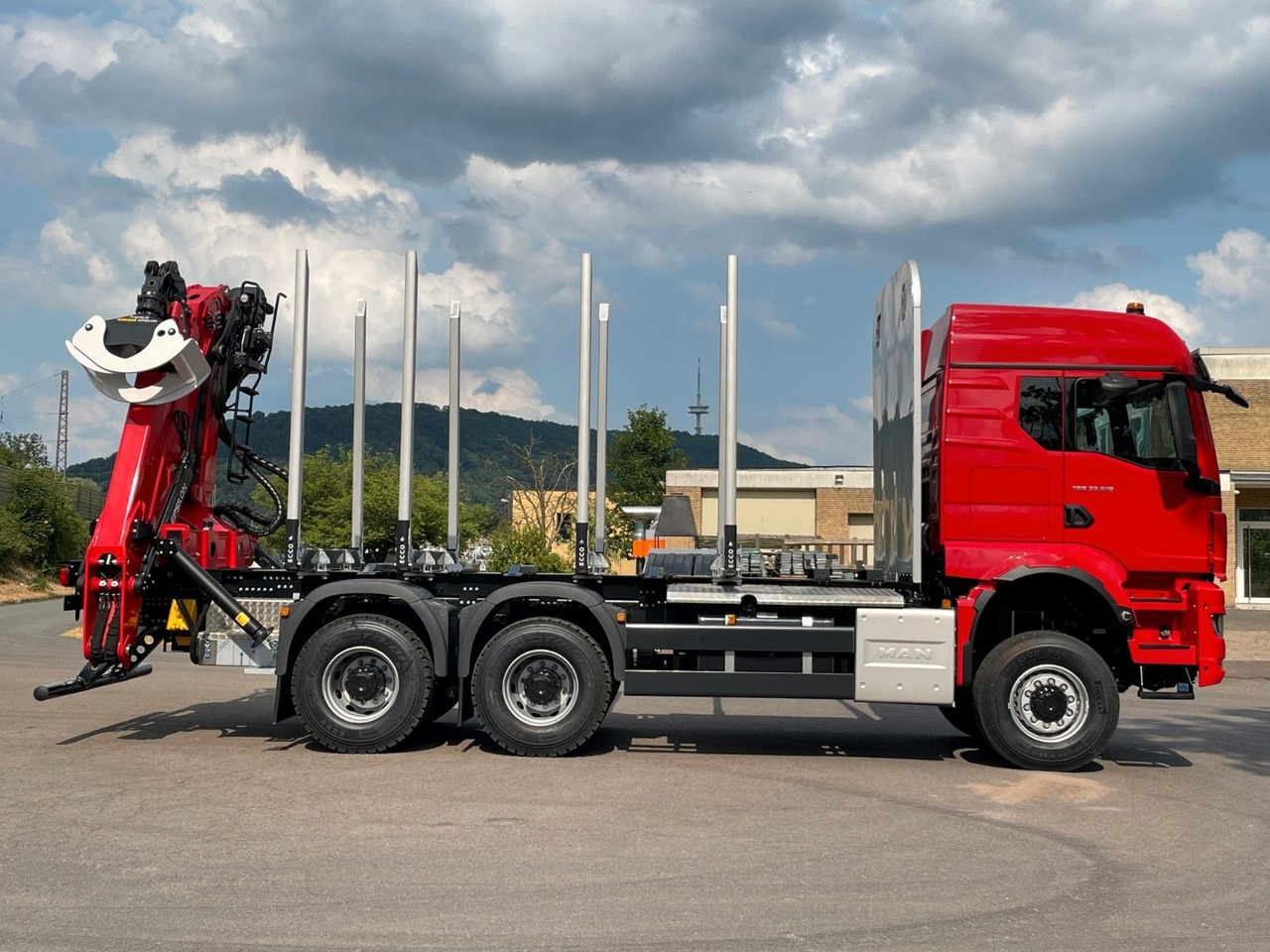 Lesovůz, Auto s hydraulickou rukou MAN TGS 33.520 6X6  Euro6e  Radstand 3900mm EPSILON: obrázek 7