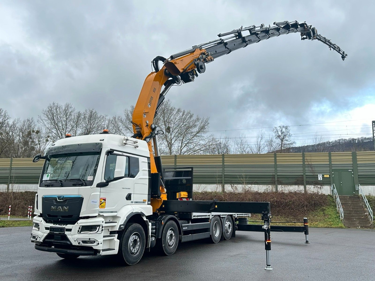 MAN TGS 35.520 8X2 Hiab EFFER 955-8s +Jib 6s leasing MAN TGS 35.520 8X2 Hiab EFFER 955-8s +Jib 6s: obrázek 15