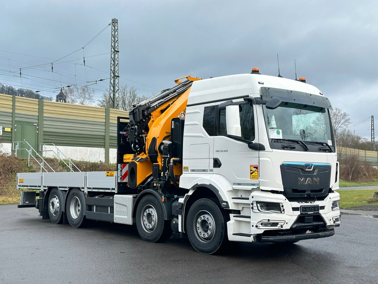 MAN TGS 35.520 8X2 Hiab EFFER 955-8s +Jib 6s leasing MAN TGS 35.520 8X2 Hiab EFFER 955-8s +Jib 6s: obrázek 10