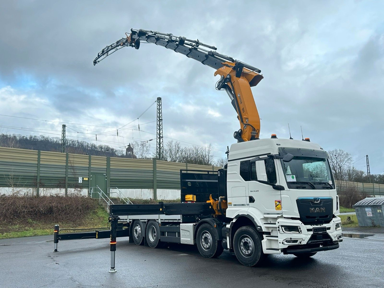 MAN TGS 35.520 8X2 Hiab EFFER 955-8s +Jib 6s leasing MAN TGS 35.520 8X2 Hiab EFFER 955-8s +Jib 6s: obrázek 16