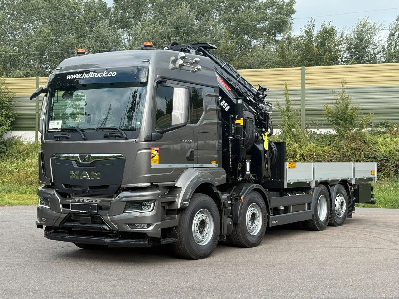 MAN TGS 35.520 8x2 BL HIAB X-HiPro858E-8 & Jib150x-6 - Auto s hydraulickou rukou: obrázek 2 MAN TGS 35.520 8x2 BL HIAB X-HiPro858E-8 & Jib150x-6 - Auto s hydraulickou rukou: obrázek 2